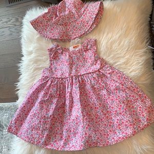 Like-New Dress + Bucket Hat Set